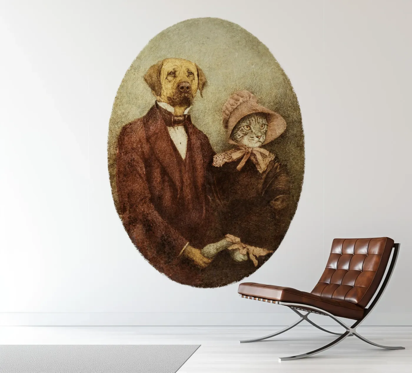 Couple fotobehang van mikekoubou