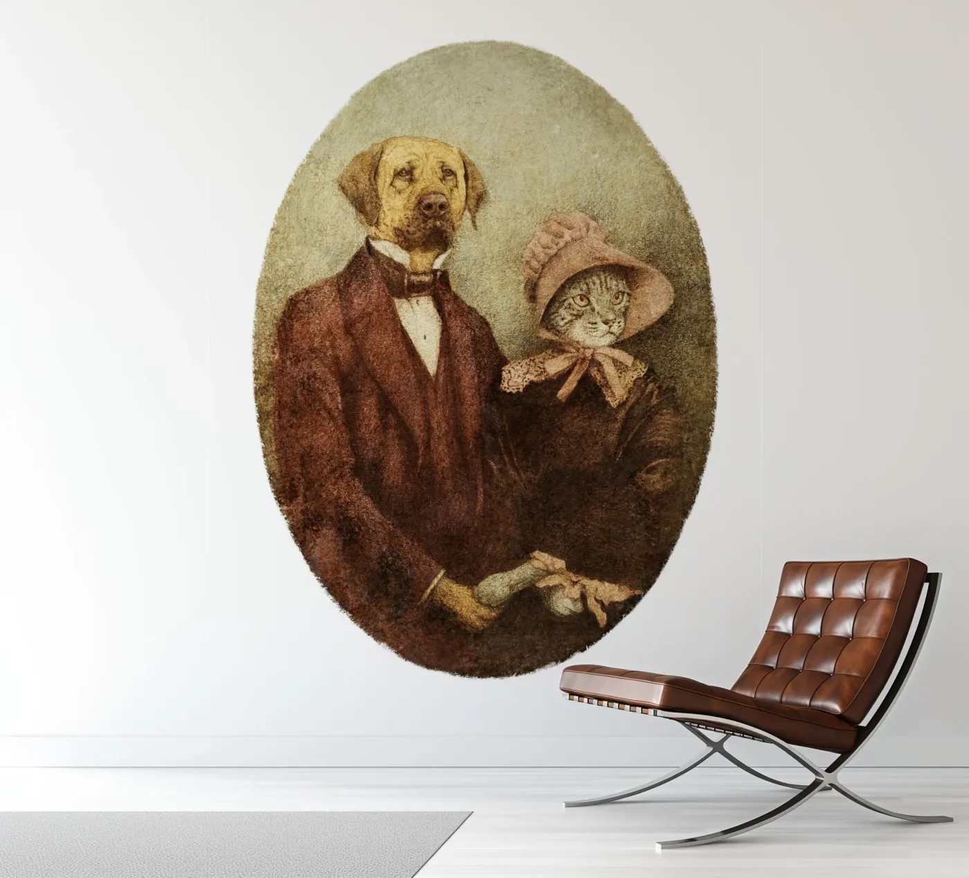 Couple fotobehang van mikekoubou