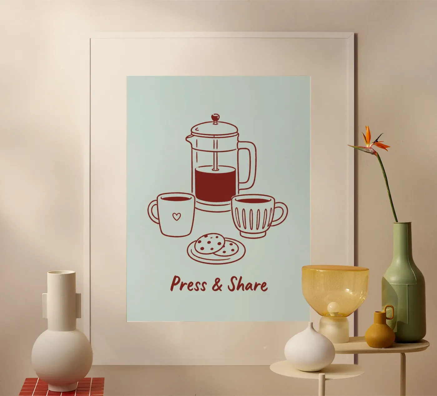 Coffee Poster poster by Artsy Poster
