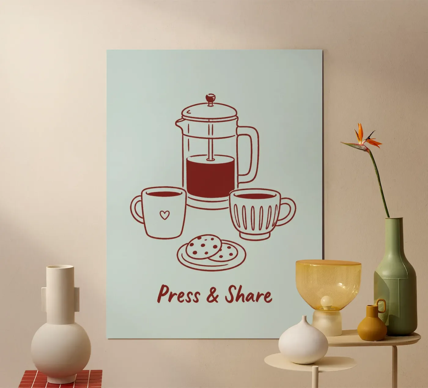 Coffee Poster poster by Artsy Poster
