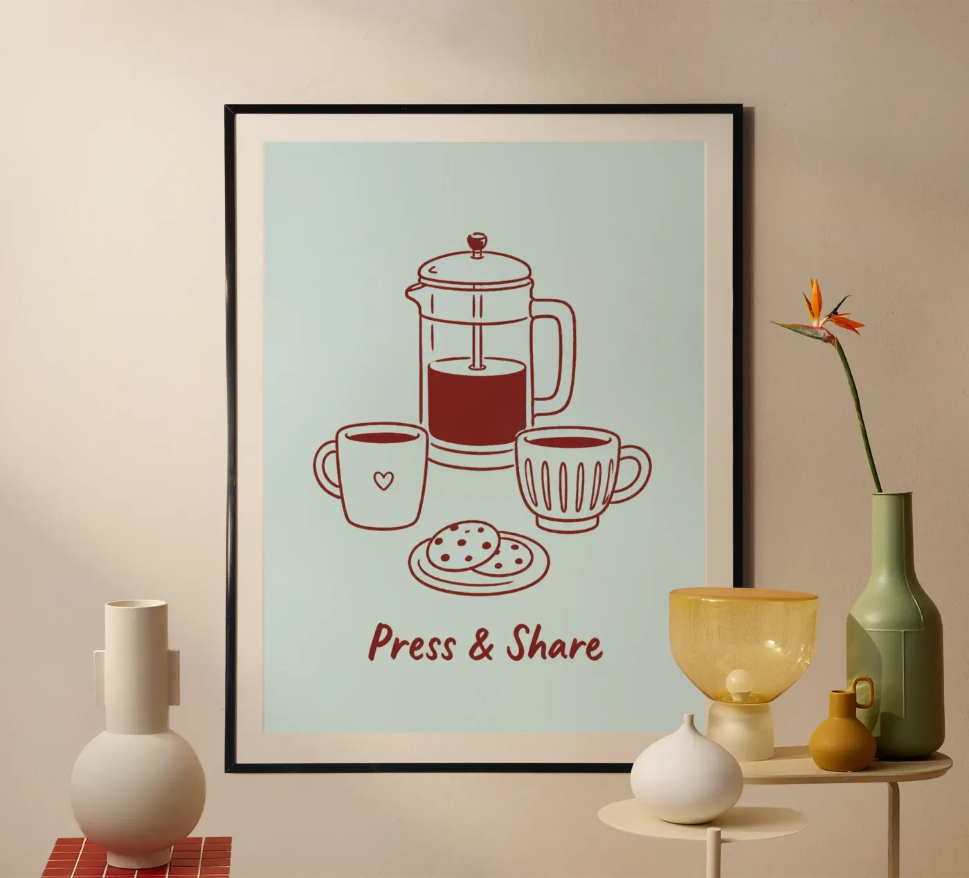 Coffee Poster poster by Artsy Poster