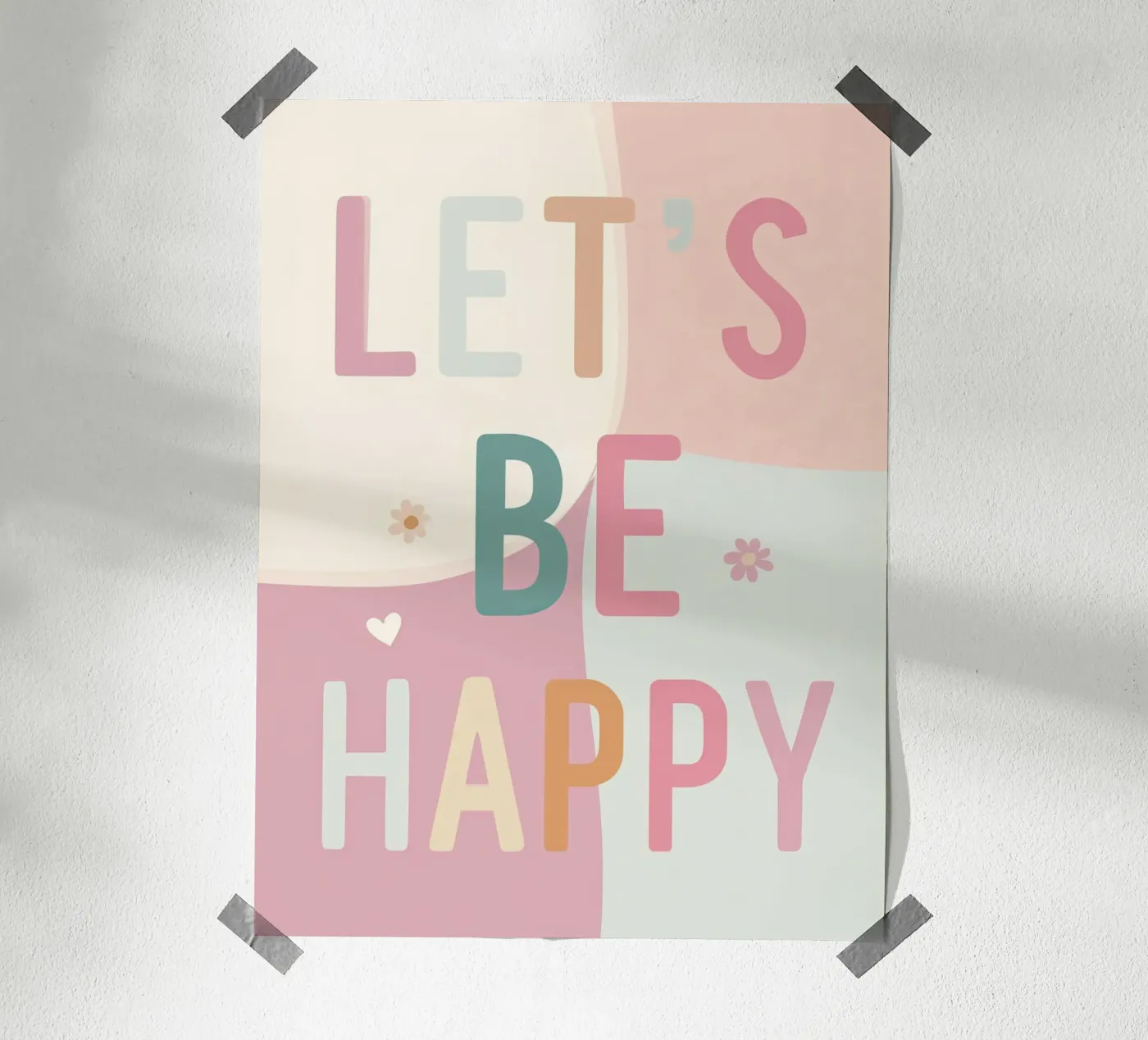 Let’s Be Happy poster da Lilo