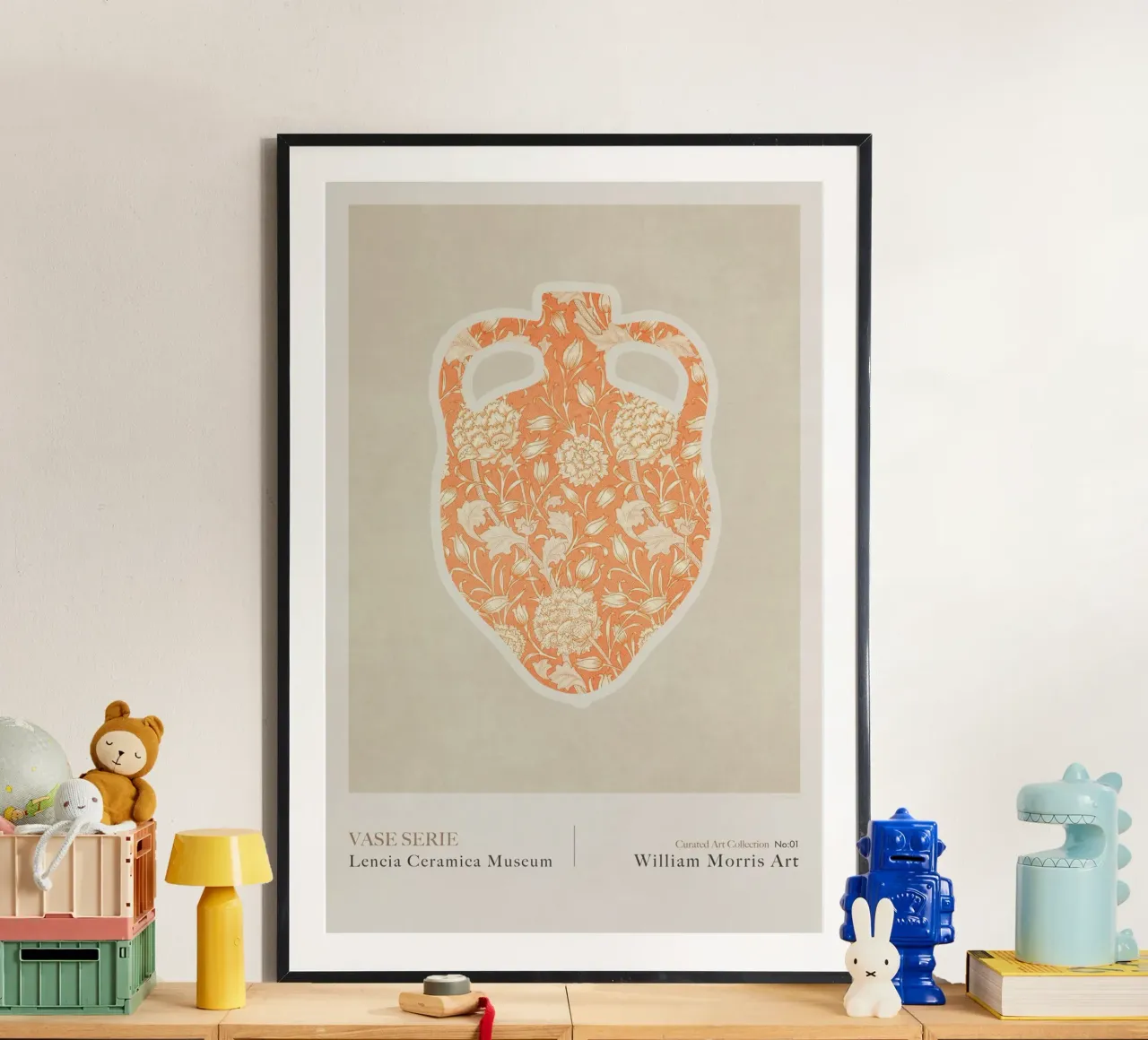 Emel Tunaboylu - William Morris - Vaso greco 01 poster da The Artcircle