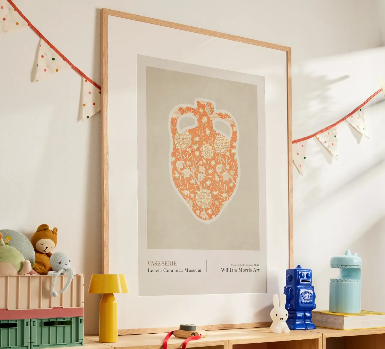 Emel Tunaboylu - William Morris - Vaso greco 01 poster da The Artcircle