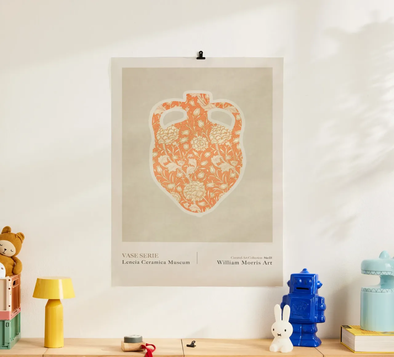 Emel Tunaboylu - William Morris - Vaso greco 01 poster da The Artcircle