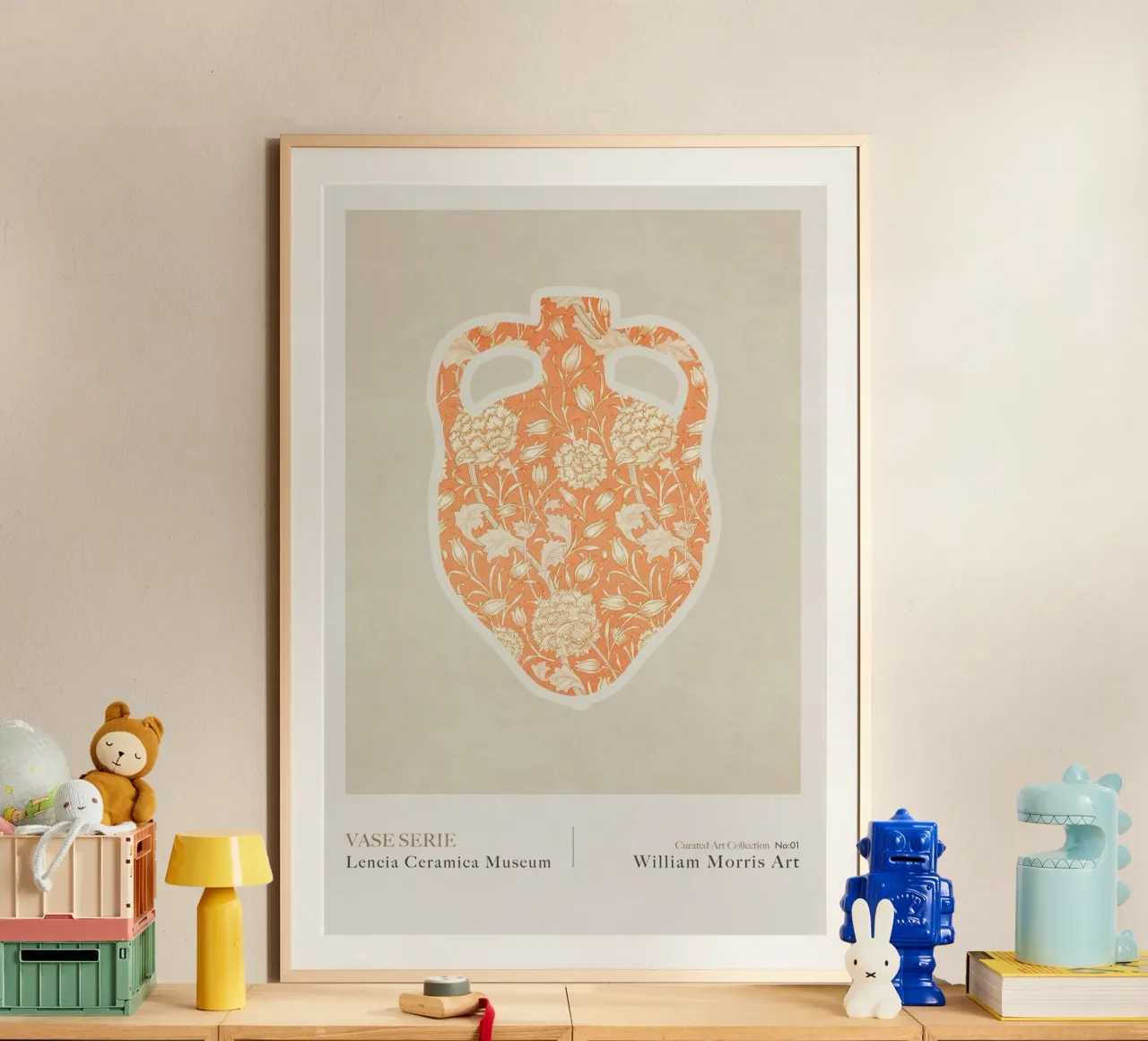 Emel Tunaboylu - William Morris - Vaso greco 01 poster da The Artcircle