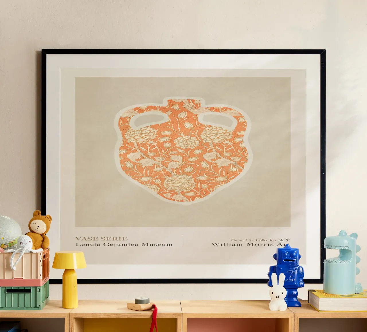 Emel Tunaboylu - William Morris - Vaso greco 01 poster da The Artcircle