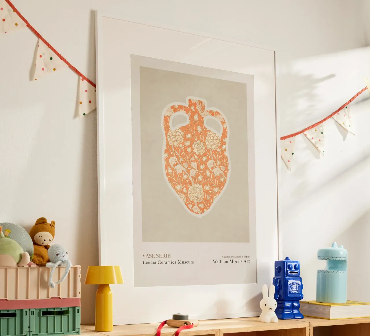 Emel Tunaboylu - William Morris - Vaso greco 01 poster da The Artcircle