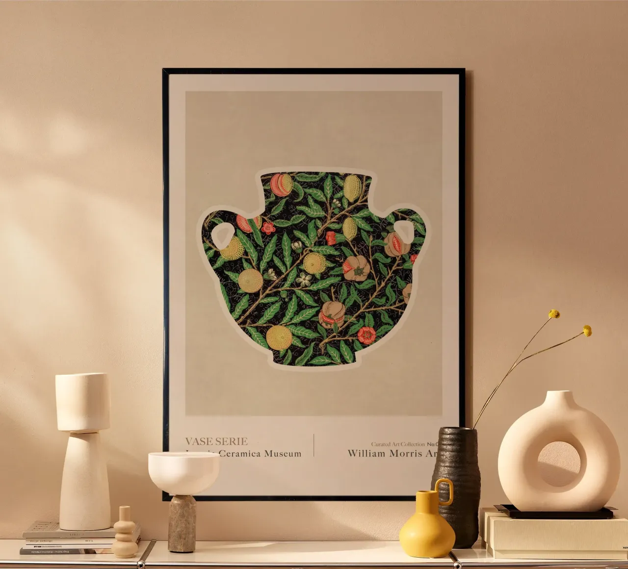 Emel Tunaboylu - William Morris - Vaso greco 05 poster da The Artcircle
