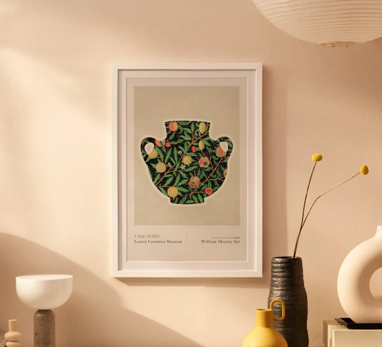 Emel Tunaboylu - William Morris - Vaso greco 05 poster da The Artcircle