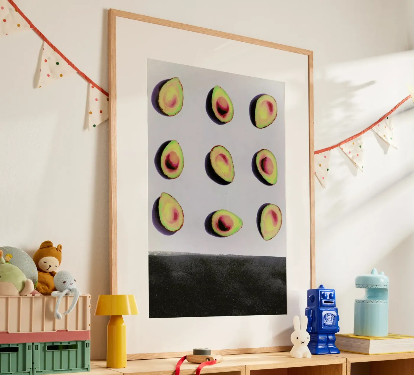 Fruit 2 poster van STUDIO LEEMO