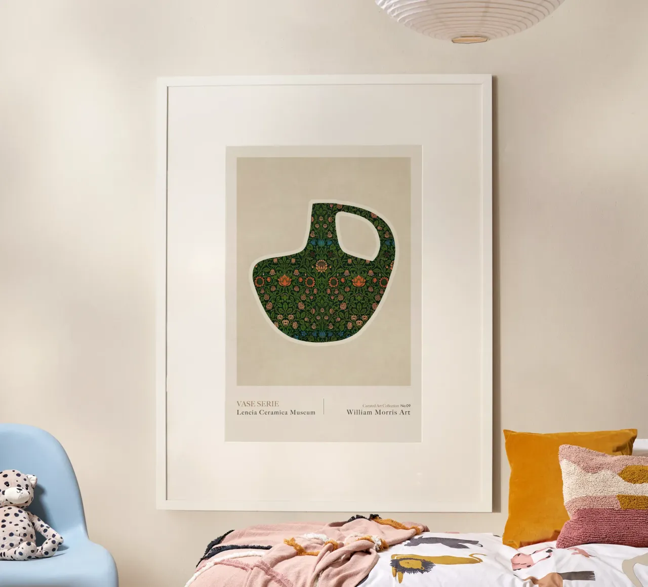 Emel Tunaboylu - William Morris - Vaso greco 09 poster da The Artcircle