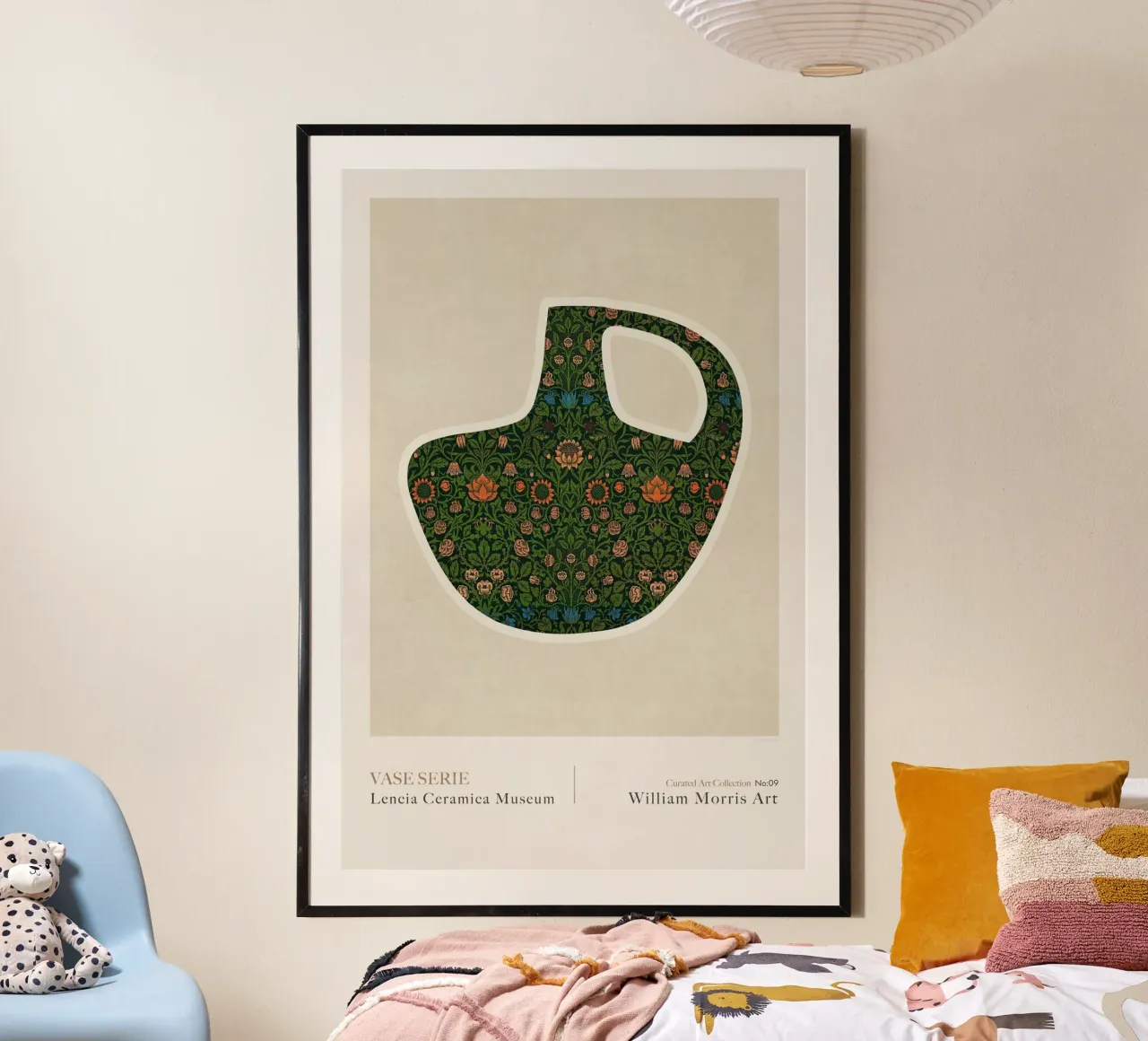 Emel Tunaboylu - William Morris - Vaso greco 09 poster da The Artcircle