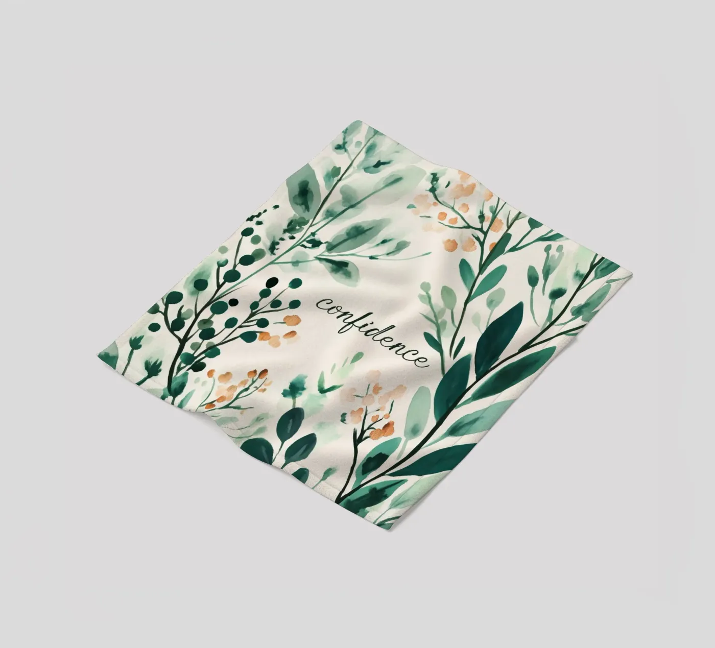 Confidence fleece blanket by treechild