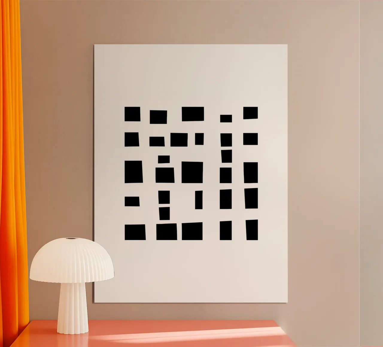 Organic Minimalism 2 poster con telaio in legno da sabidussi