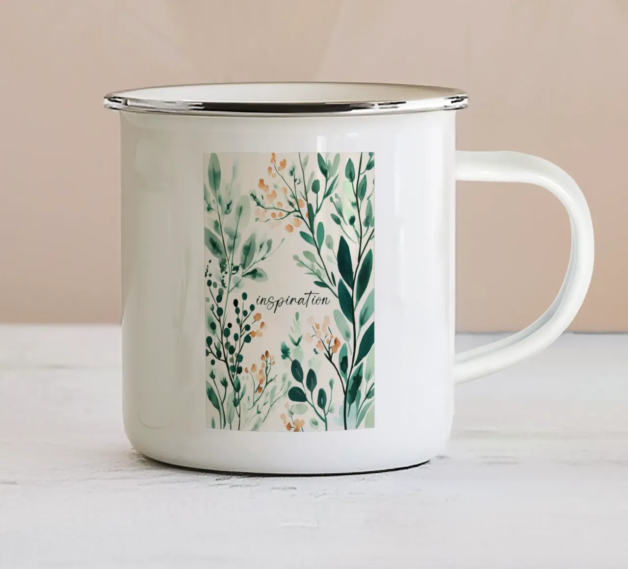 Inspiration tazza in smalto da treechild