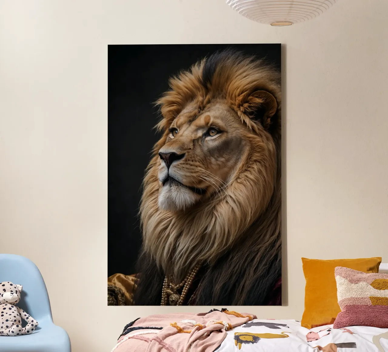 Prinzessin Leonore: Die königliche Majestät Leinwand mit Schattenfugenrahmen von Beasts of Nobility