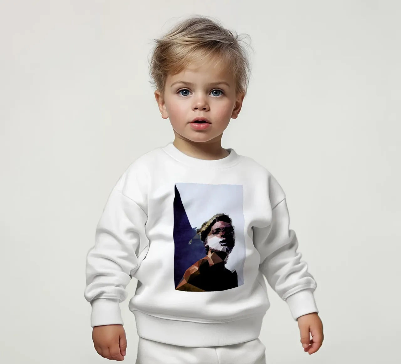 Sunshine & Shadows baby sweatshirt by Kubistika