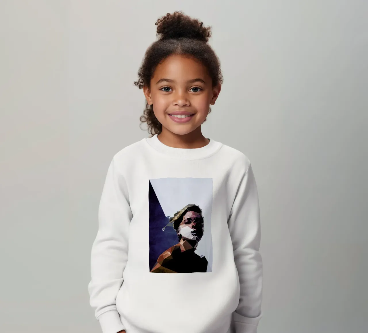 Sunshine & Shadows kids sweatshirt by Kubistika