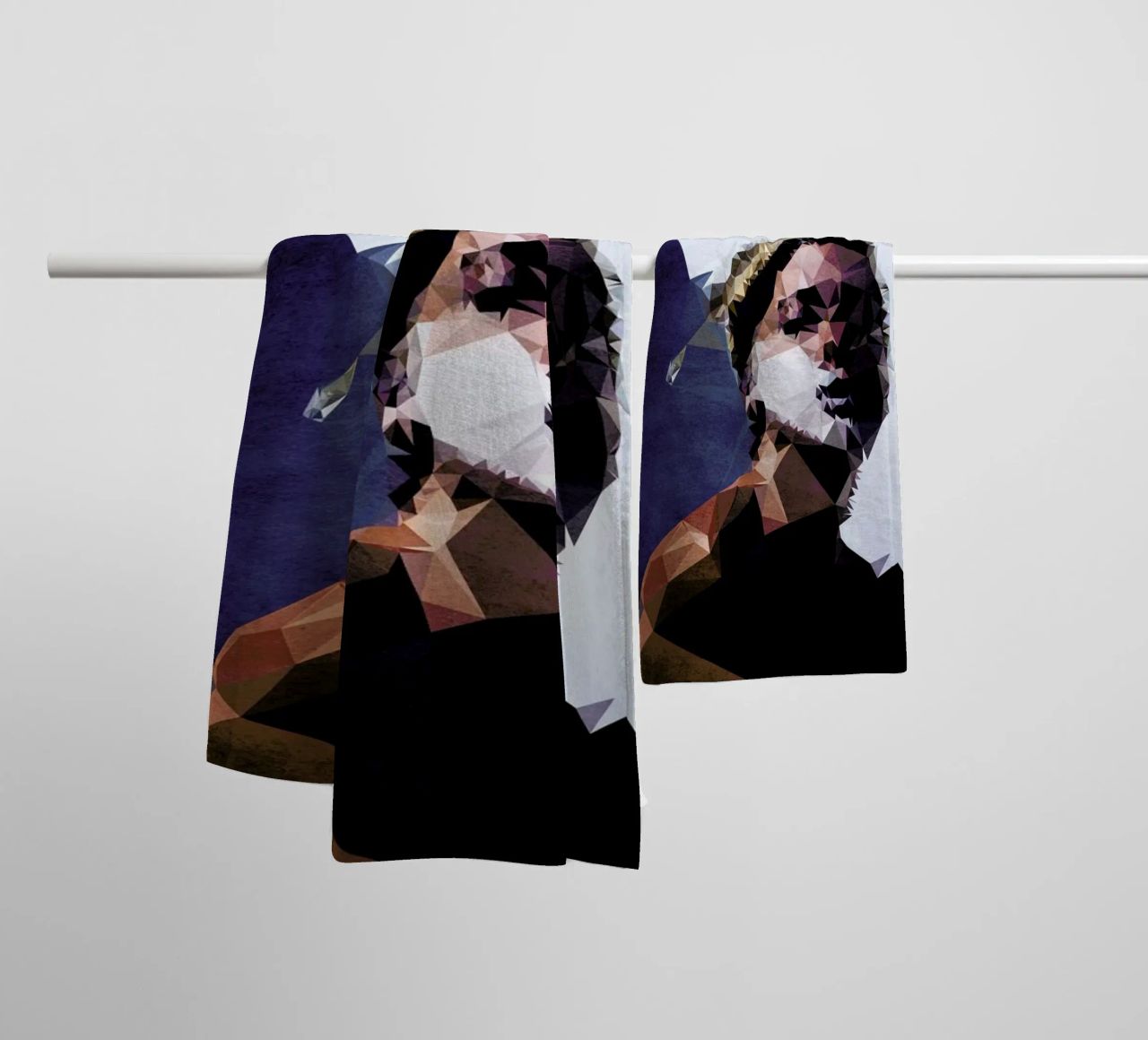 Sunshine & Shadows towel by Kubistika