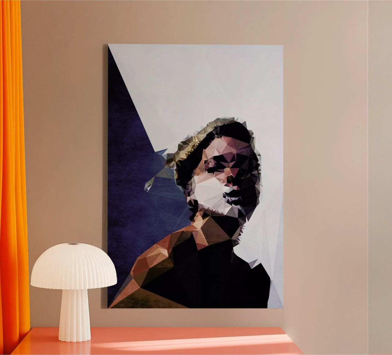 Sunshine & Shadows canvas by Kubistika