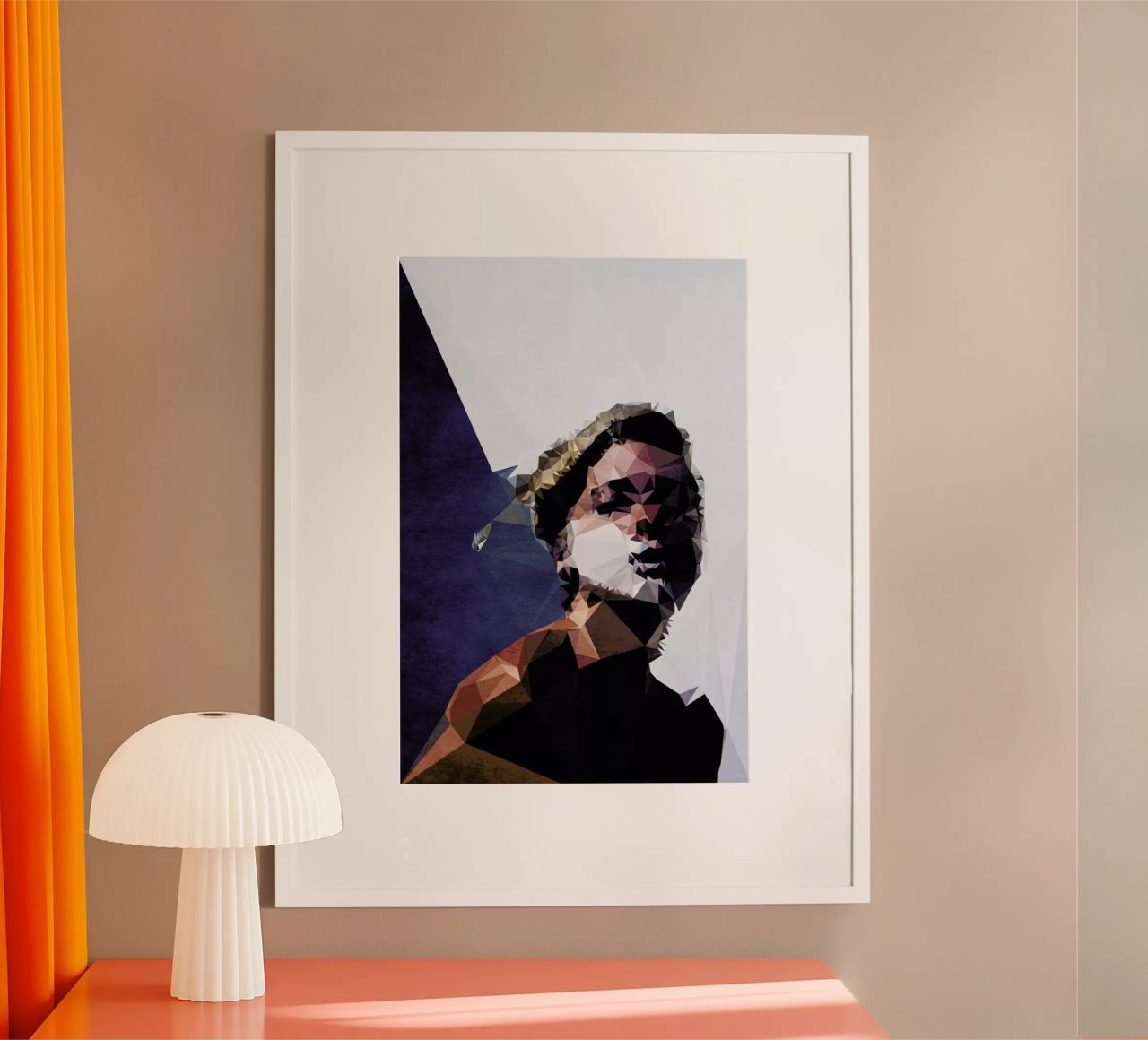 Sunshine & Shadows poster by Kubistika