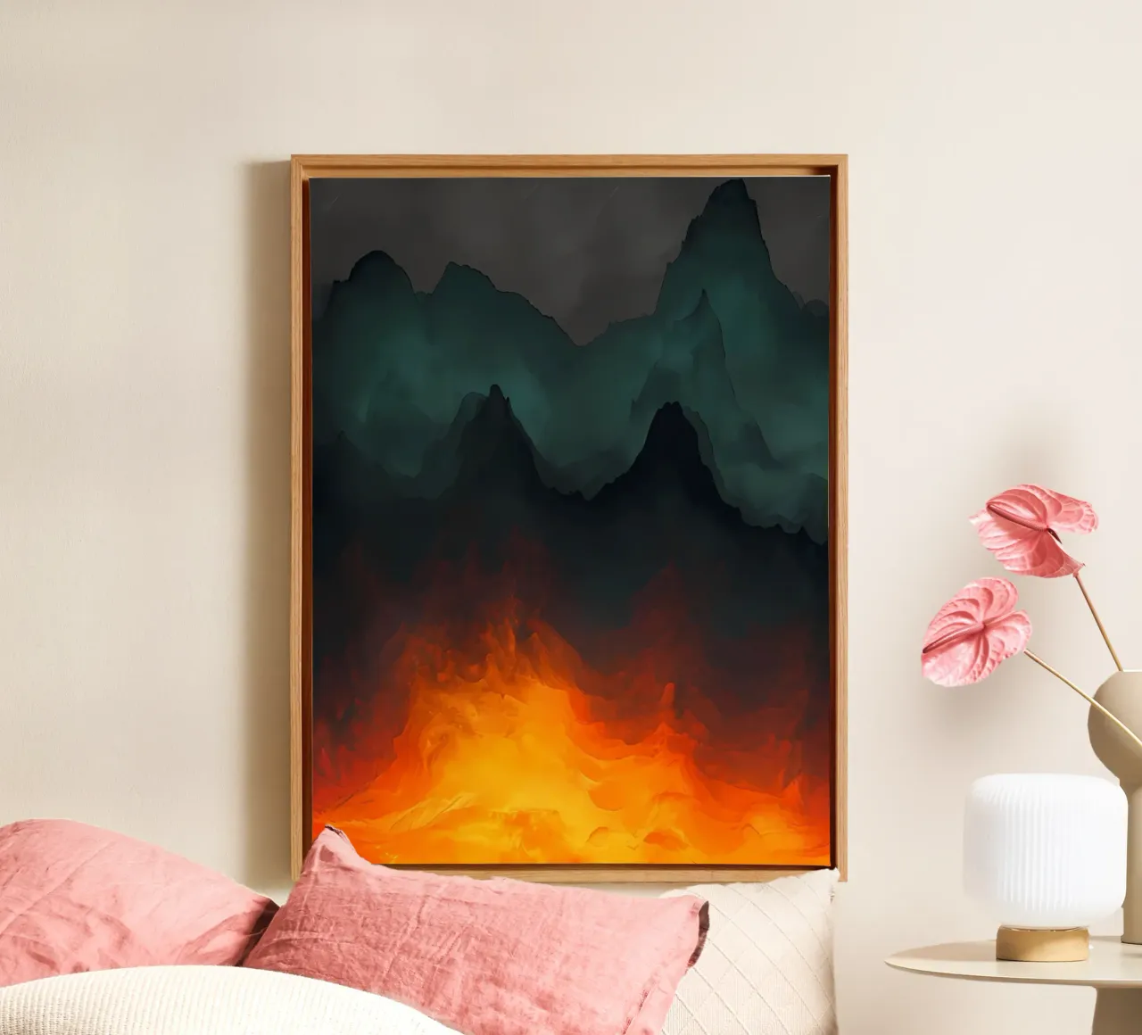 Serene Spectrum canvas by Artistic-shop