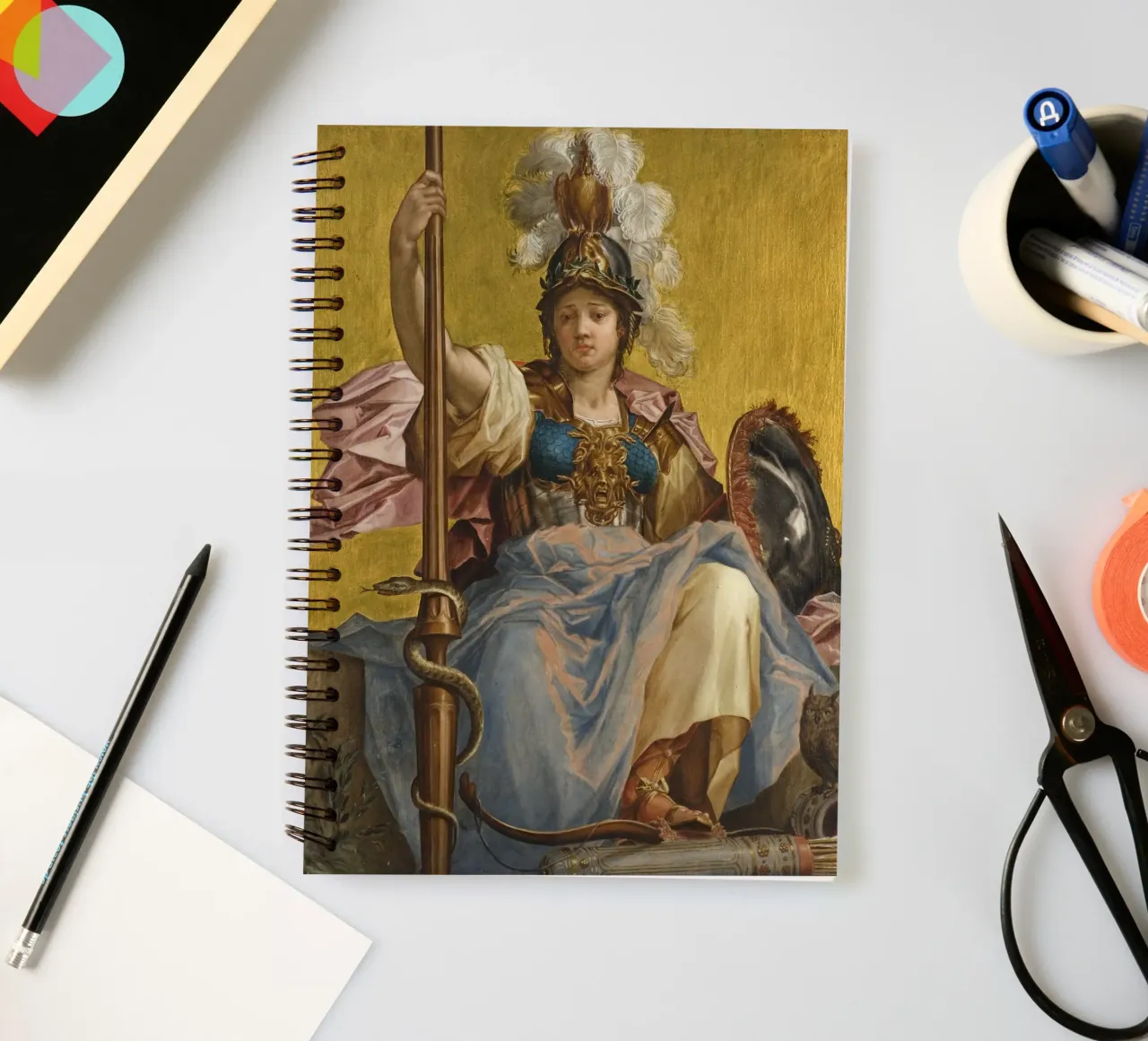 Johan Sylvius - Minerva spiral notebook by William Store