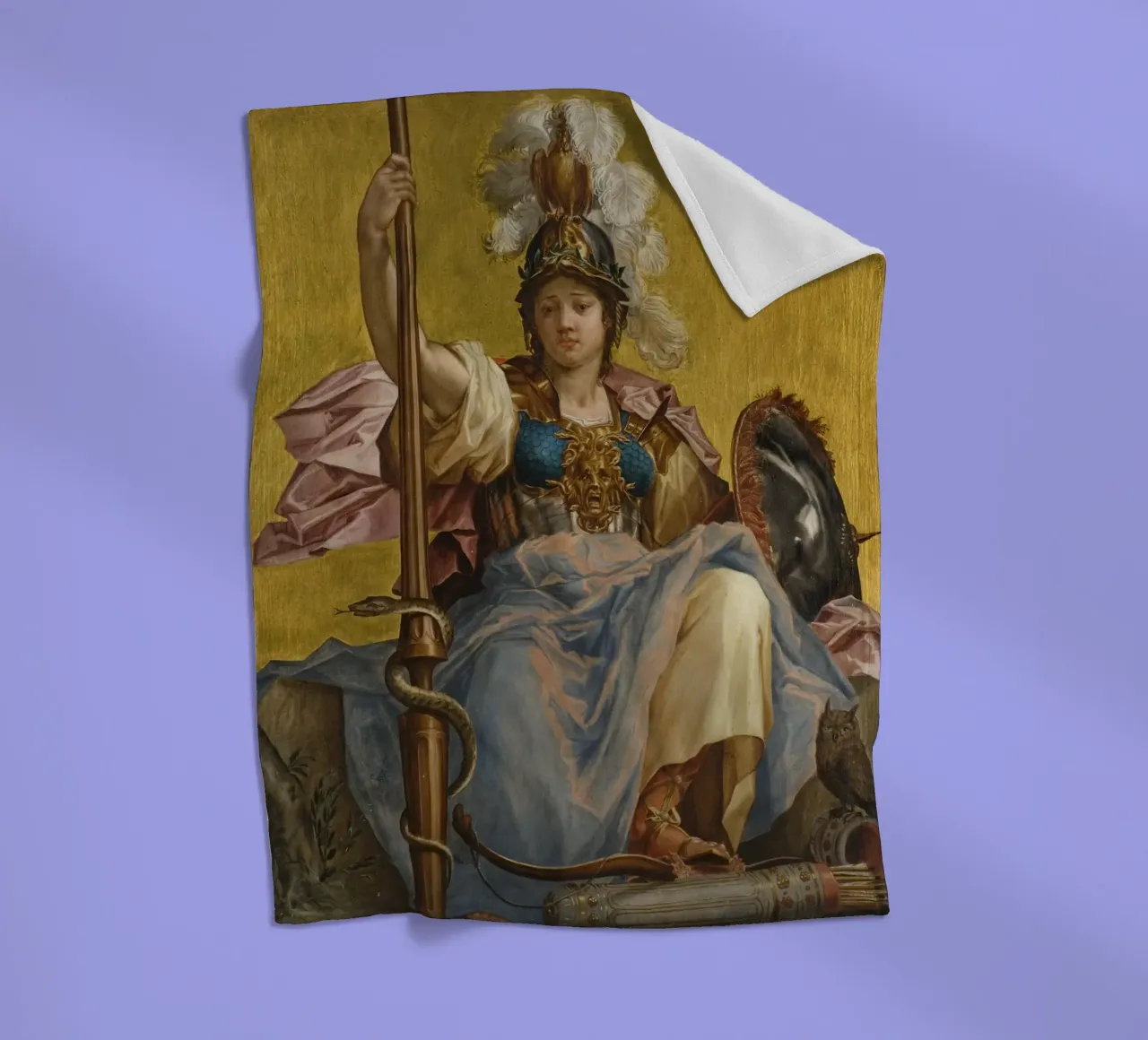 Johan Sylvius - Minerva coperta in pile da William Store