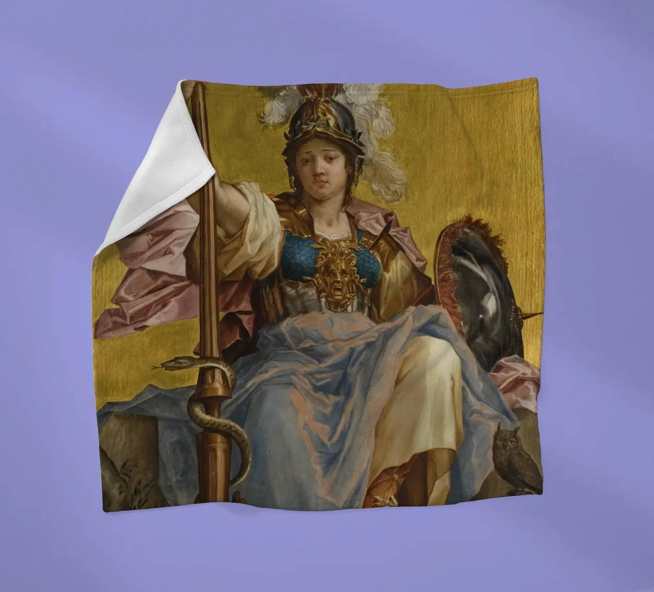 Johan Sylvius - Minerva coperta in pile da William Store