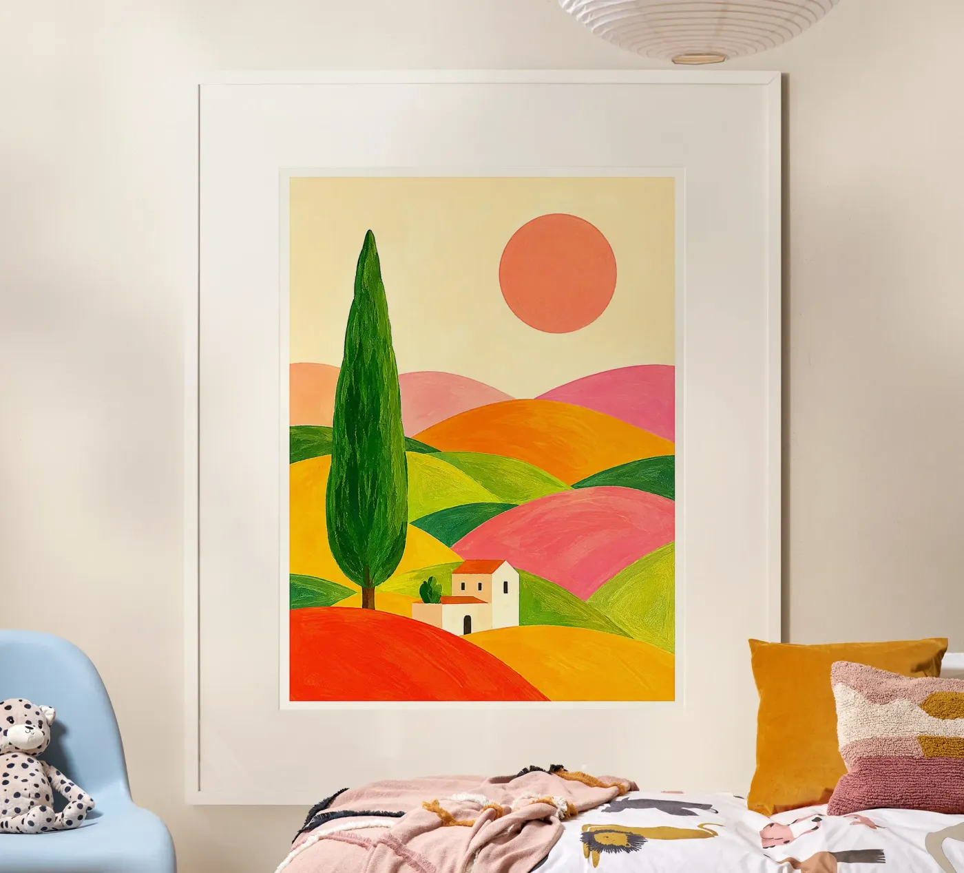 Paesaggio toscano poster da Bold Canvas Prints