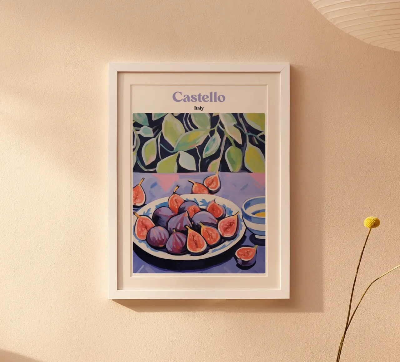 Boho Poster Club 2 Castello poster con telaio in plastica da Boho Print Collection