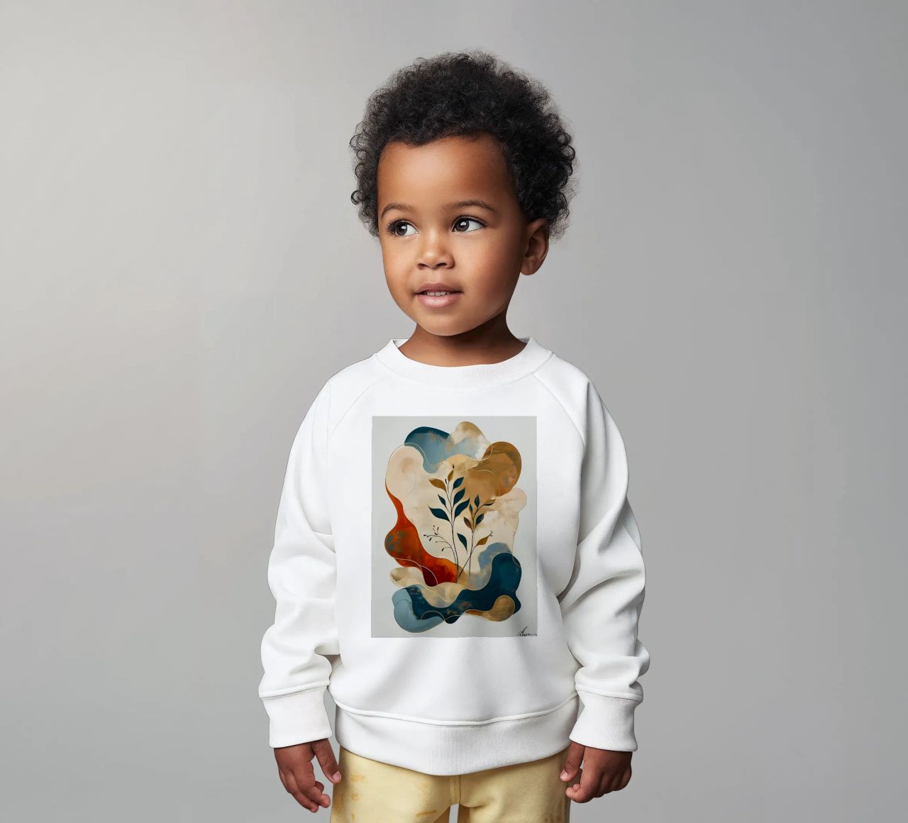 Paisaje onírico entretejido sudadera de bebé de Artistic-shop