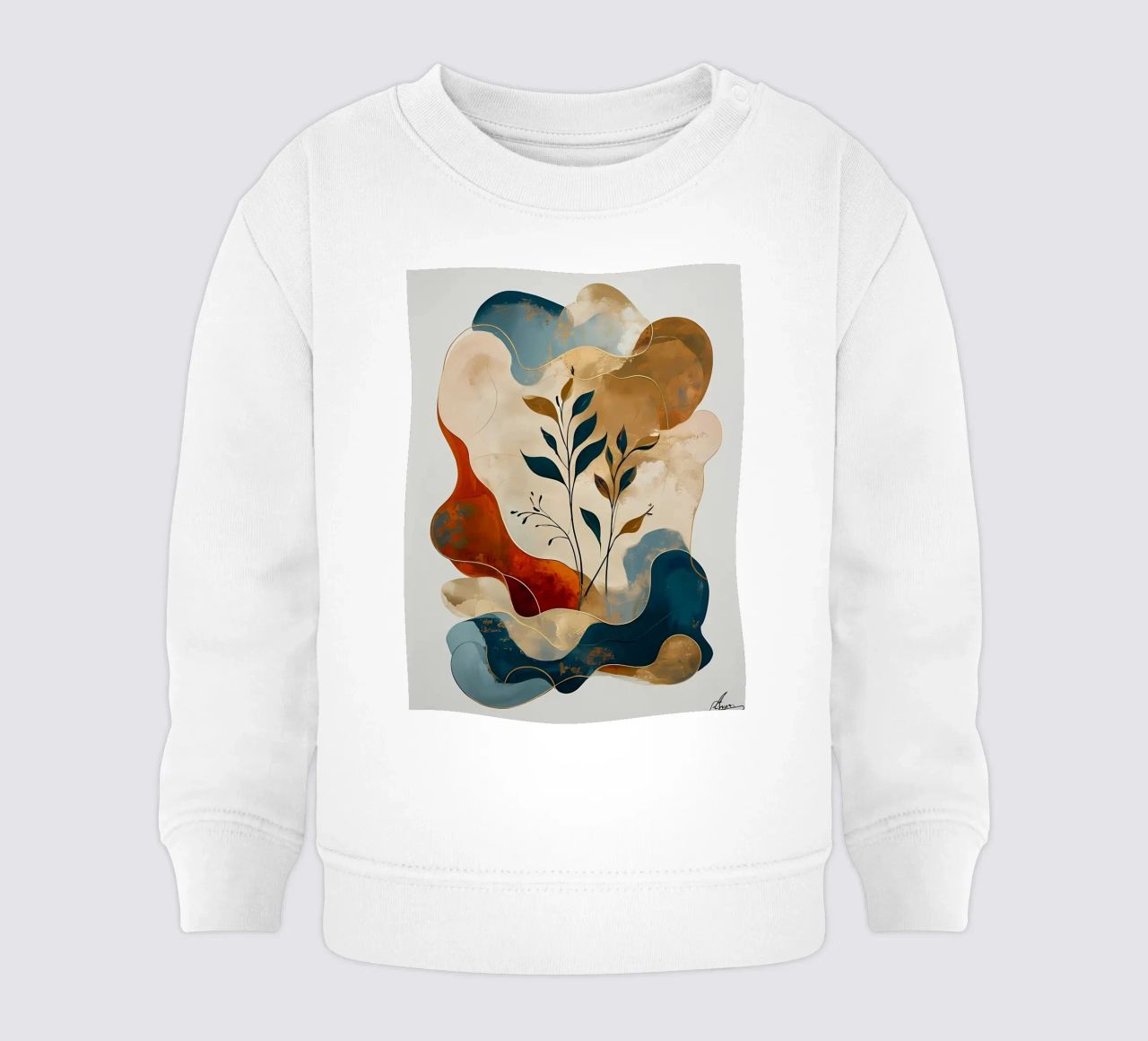 Paisaje onírico entretejido sudadera de bebé de Artistic-shop