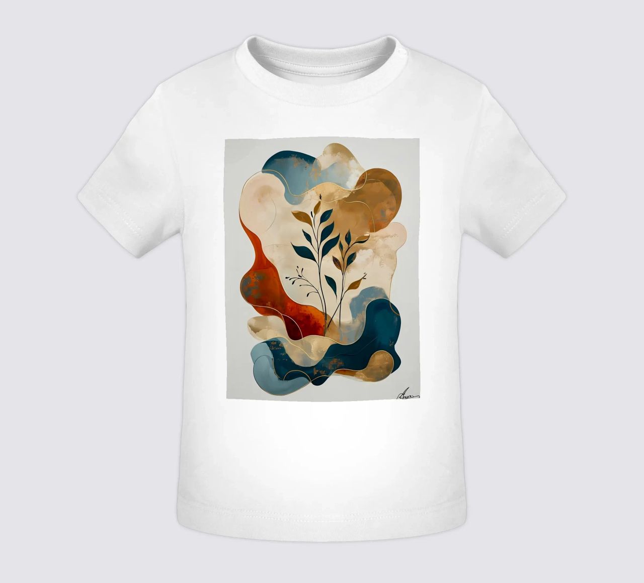 Paesaggio onirico intrecciato maglietta neonato da Artistic-shop
