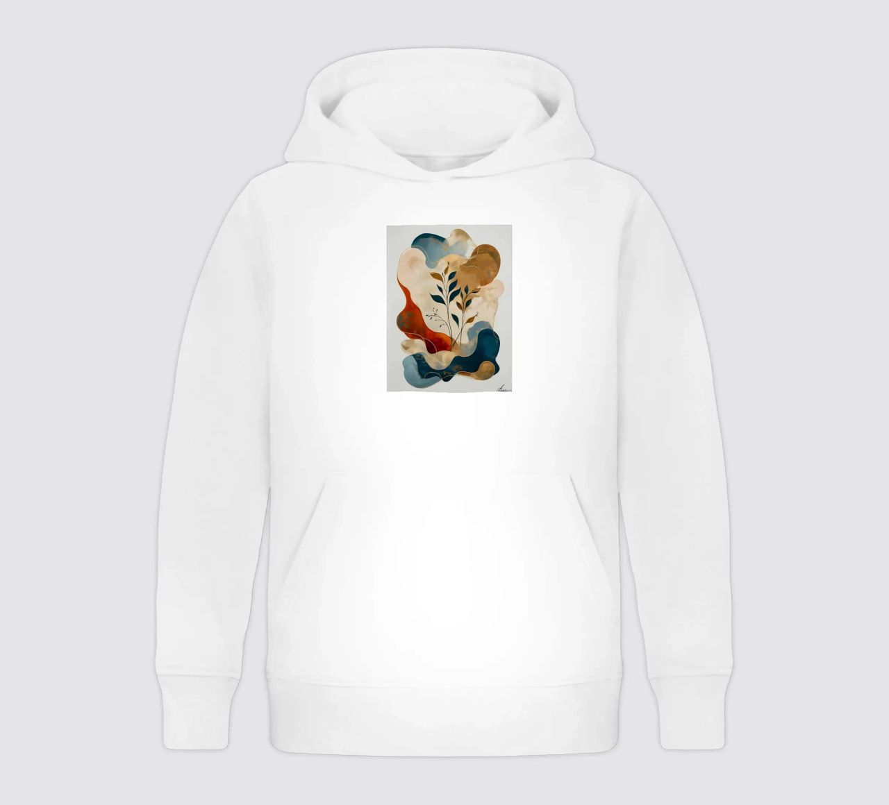 Paisaje onírico entretejido sudadera con capucha para niño de Artistic-shop