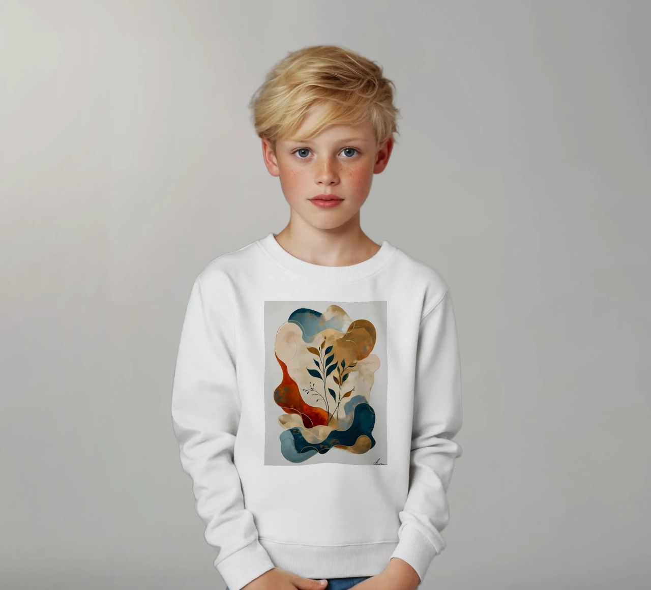 Paisaje onírico entretejido sudadera para niño de Artistic-shop