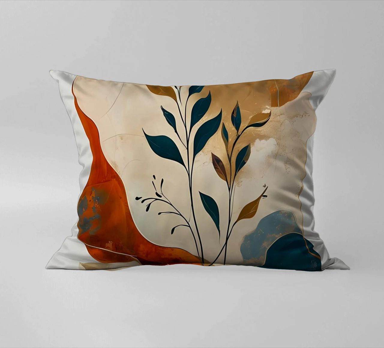 Paesaggio onirico intrecciato cuscino da Artistic-shop