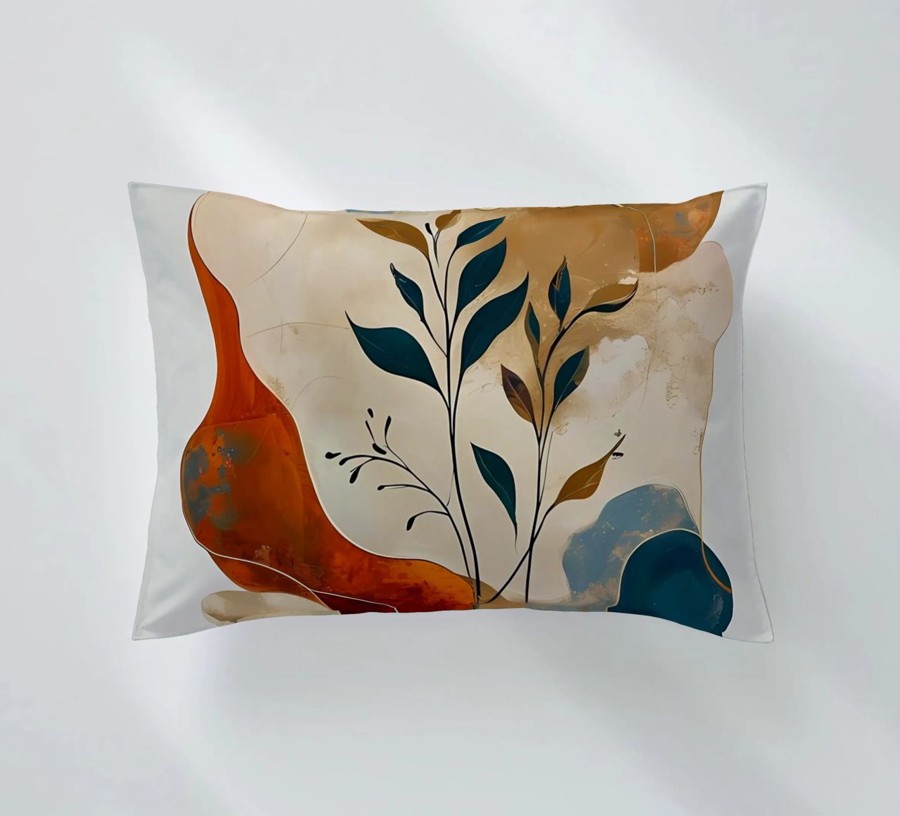 Paesaggio onirico intrecciato cuscino da Artistic-shop