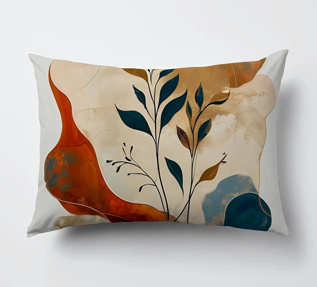 Paesaggio onirico intrecciato cuscino da Artistic-shop