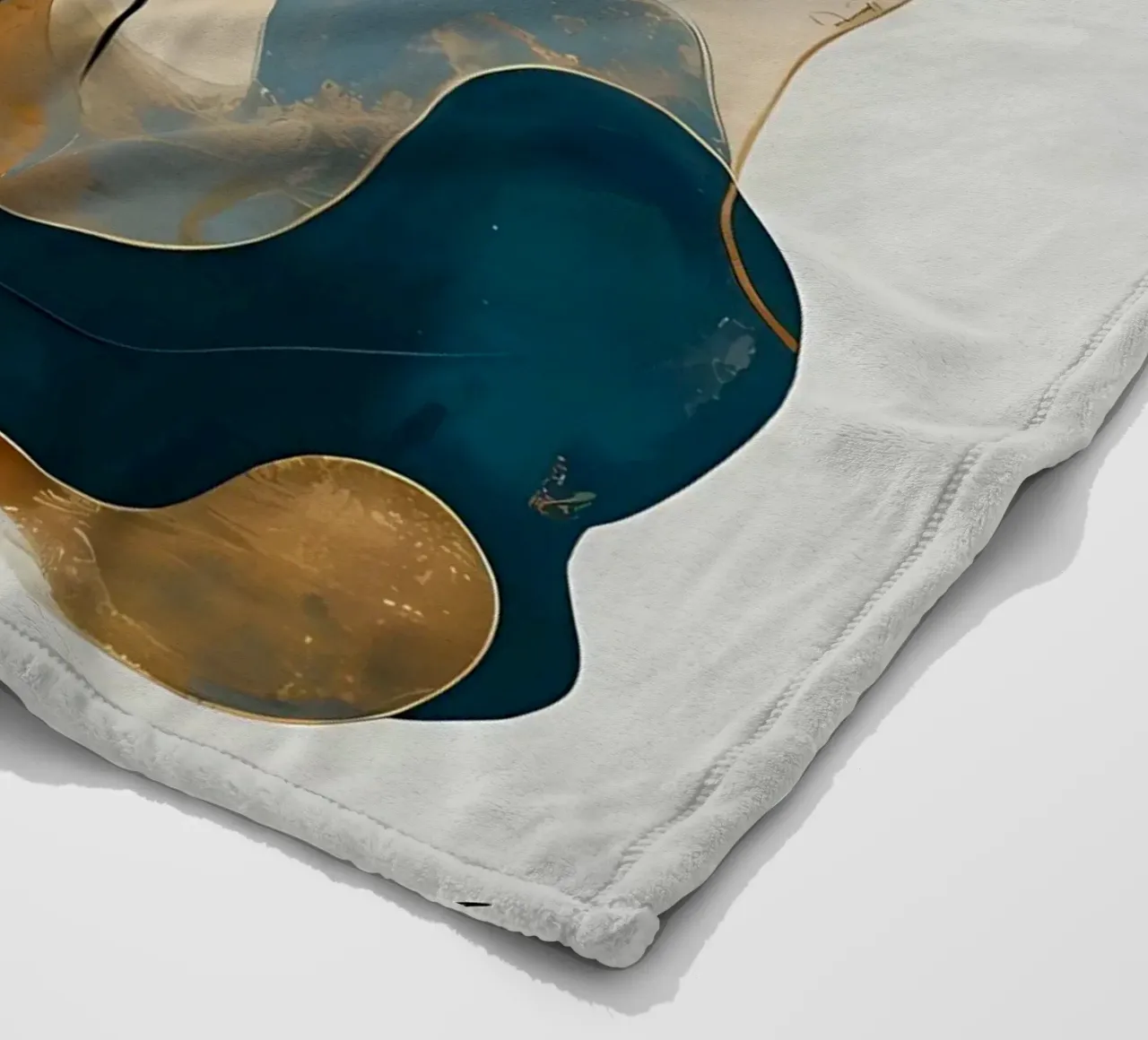 Paesaggio onirico intrecciato coperta in pile da Artistic-shop