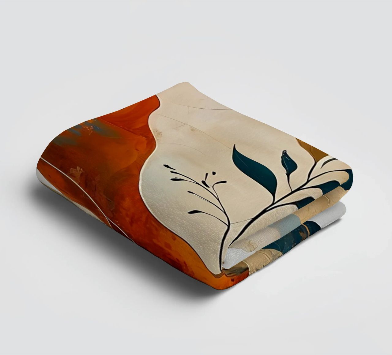 Paisaje onírico entretejido toalla de baño de Artistic-shop