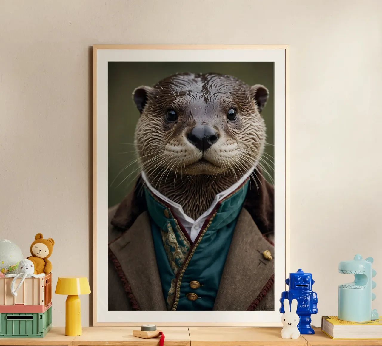 Sir Ottersby: La Lontra Distinta carta hahnemühle da Beasts of Nobility
