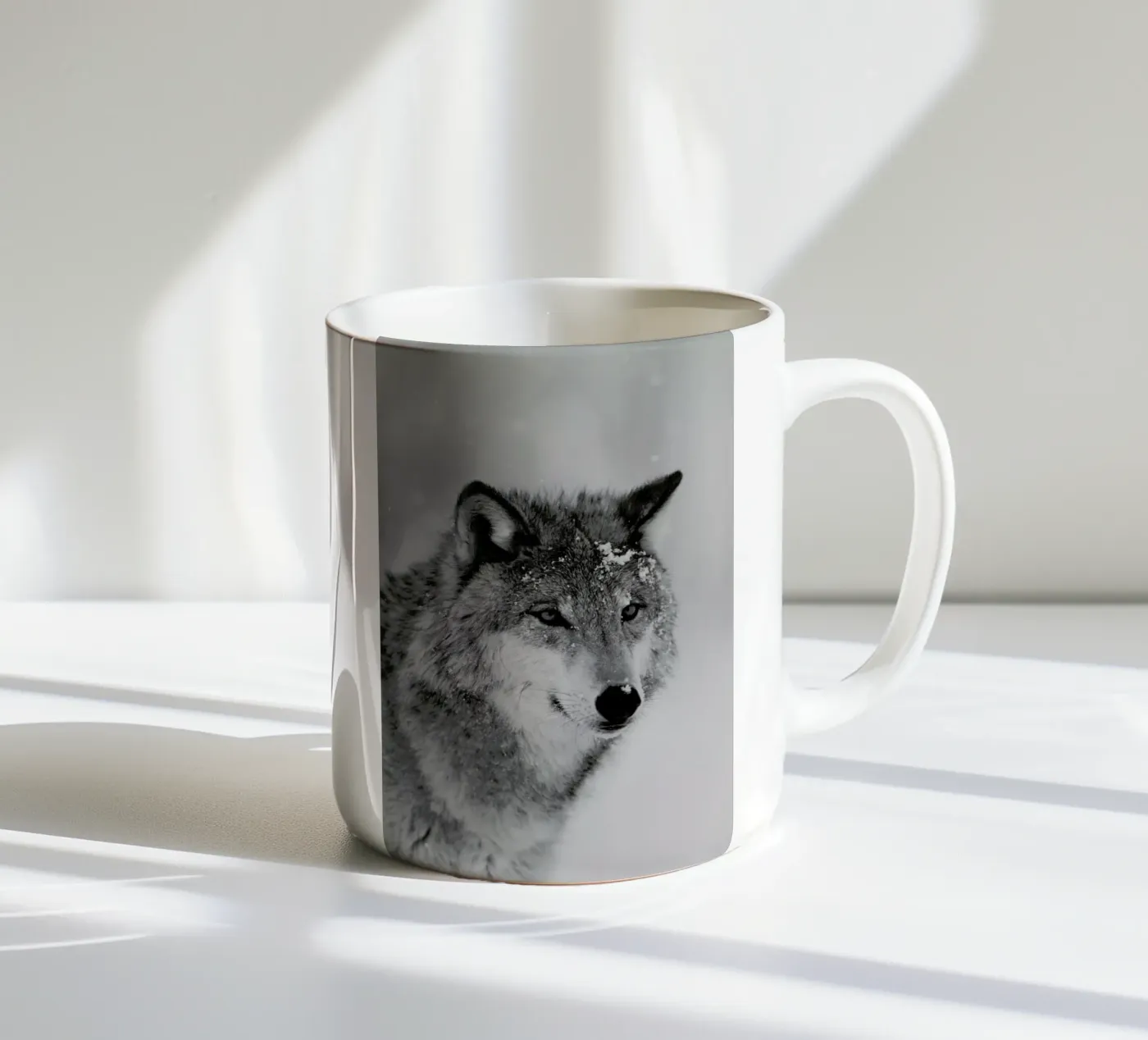 The Wolf ceramic mug by Studio One