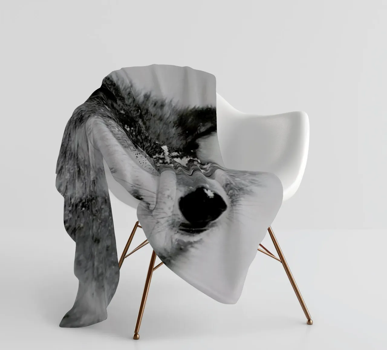 The Wolf fleecedeken van Studio One