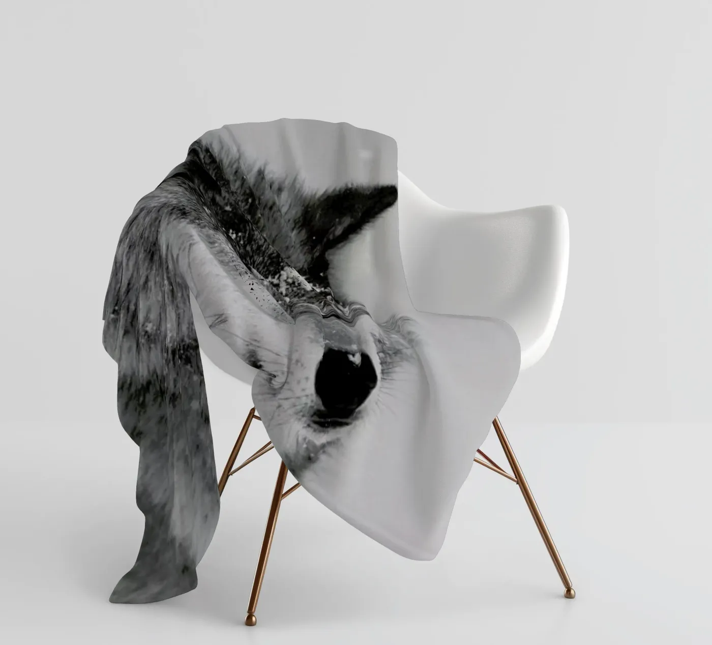 The Wolf Fleecedecke von Studio One