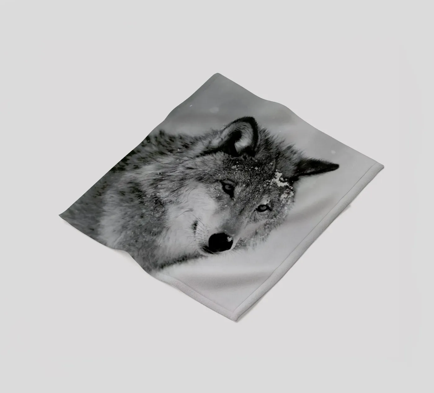 The Wolf Fleecedecke von Studio One