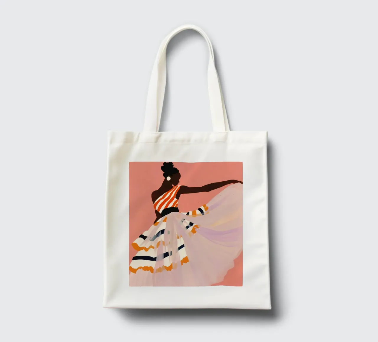 Dancing Amita tote bag by treechild