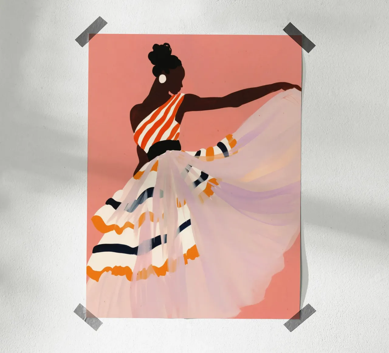 Dancing Amita poster by treechild