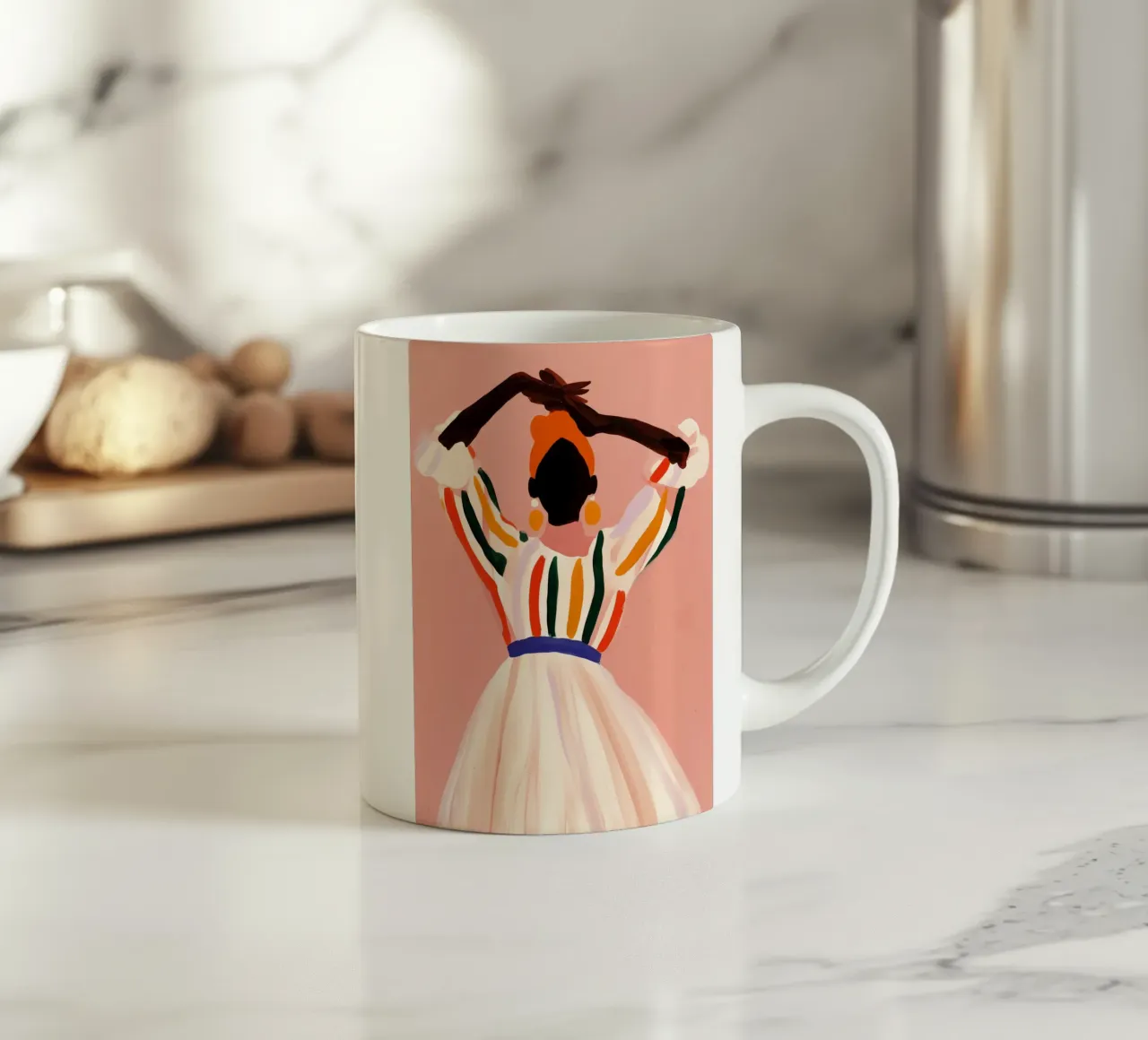 Posing Amita tazza in ceramica da treechild